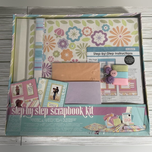 Other - NIP Colorbök Step-by-step Scrapbook Kit